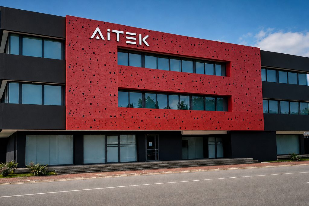 Façade du siège d'AITEK.